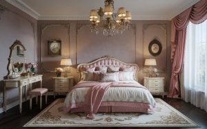 amenajare dormitor vintage